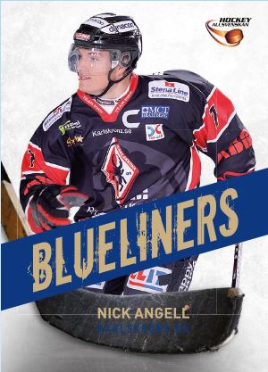 BLUELINERS, 2013-14 HockeyAllsvenskan #ALLS-BL06 Nick Angell