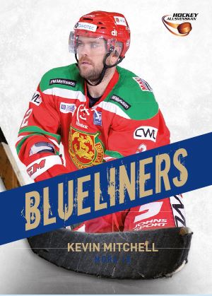 BLUELINERS, 2013-14 HockeyAllsvenskan #ALLS-BL08 Kevin Mitchell