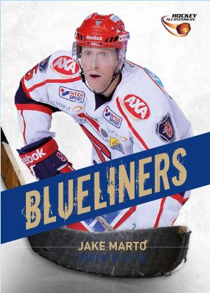 BLUELINERS, 2013-14 HockeyAllsvenskan #ALLS-BL11 Jake Marto