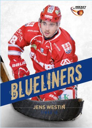 BLUELINERS, 2013-14 HockeyAllsvenskan #ALLS-BL12 Jens Westin