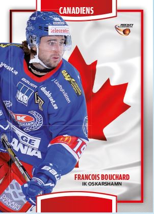 CANADIENS, 2013-14 HockeyAllsvenskan #HA-CA05 Francois Bouchard