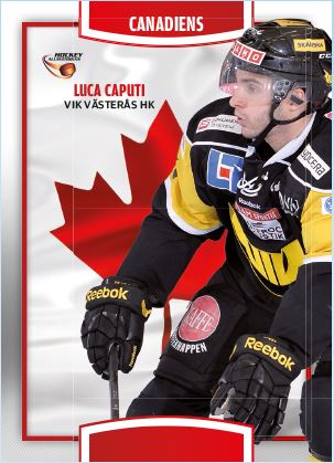 CANADIENS, 2013-14 HockeyAllsvenskan #HA-CA09 Luca Caputi