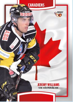CANADIENS, 2013-14 HockeyAllsvenskan #HA-CA10 Jeremy Williams