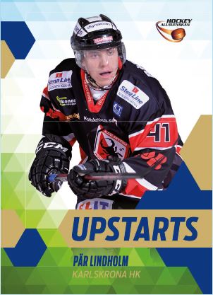 UPSTARTS, 2013-14 HockeyAllsvenskan #HA-US06 Pär Lindholm