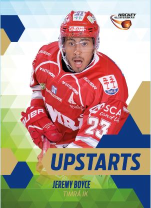 UPSTARTS, 2013-14 HockeyAllsvenskan #HA-US12 Jeremy Boyce