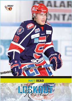 LOCKOUT REVIEW, 2013-14 HockeyAllsvenskan #HA-LR15 Matt Read