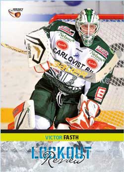 LOCKOUT REVIEW, 2013-14 HockeyAllsvenskan #HA-LR16 Victor Fasth