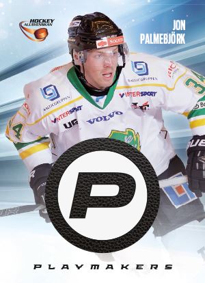 PLAYMAKERS, 2013-14 HockeyAllsvenskan #HA-PM04 Jon Palmebjörk