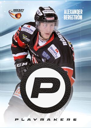 PLAYMAKERS, 2013-14 HockeyAllsvenskan #HA-PM06 Alexander Bergström