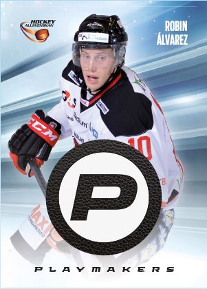 PLAYMAKERS, 2013-14 HockeyAllsvenskan #HA-PM07 Robin Álvarez