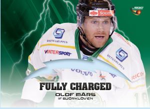 FULLY CHARGED, 2013-14 HockeyAllsvenskan #ALLS-FC03 Olof Mårs