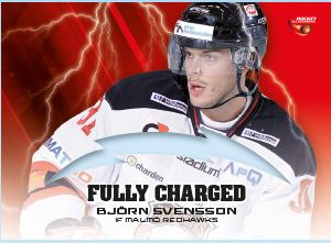 FULLY CHARGED, 2013-14 HockeyAllsvenskan #ALLS-FC05 Björn Svensson