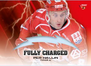 FULLY CHARGED, 2013-14 HockeyAllsvenskan #ALLS-FC10 Per Hallin