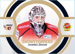 SHOWSTOPPERS, 2013-14 HockeyAllsvenskan #HA-SS01 Johannes Jönsson ALMTUNA IS