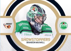 SHOWSTOPPERS, 2013-14 HockeyAllsvenskan #HA-SS10 Brandon Maxwell RÖGLE BK