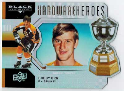Bobby Orr 2009-10 Black Diamond Hardware Heroes #HH29 /100