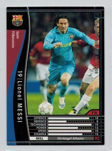 Lionel Messi 2007-08 Panini Intercontiental Clubs #303