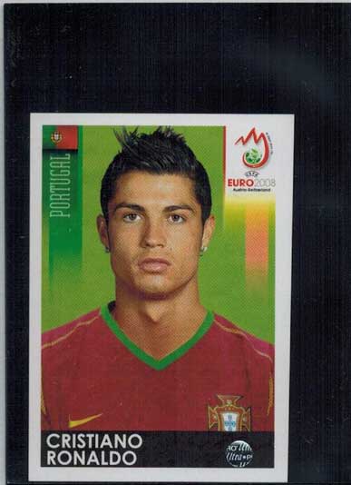 Cristiano Ronaldo, Panini Stickers, Euro 2008 #120