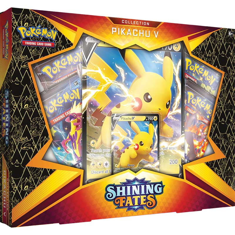 Pokémon Pikachu Shining Fates V Box