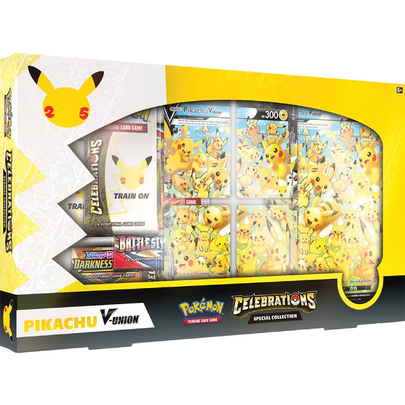 Pokemon Celebrations Pikachu V-UNION Special Collection
