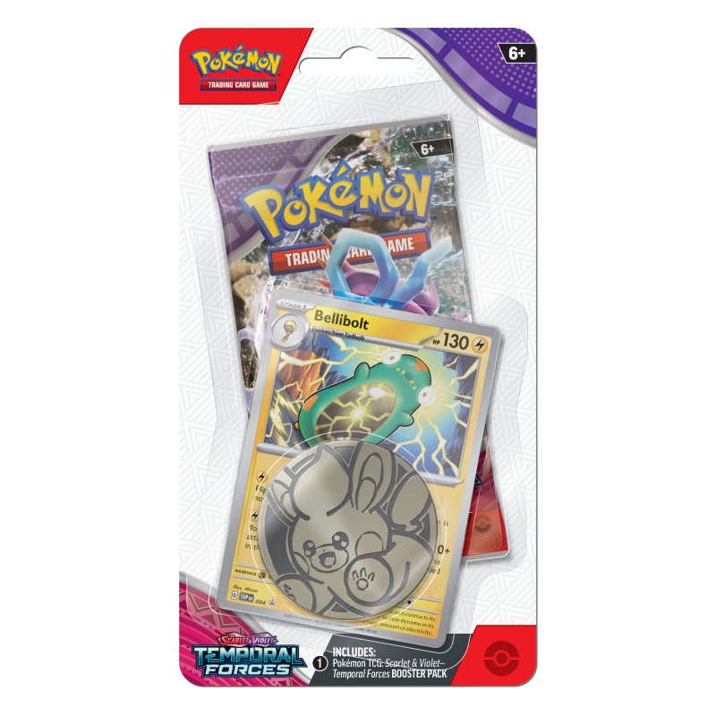 1st Checklane Blister Pack - Pokémon, SV5: Temporal Forces