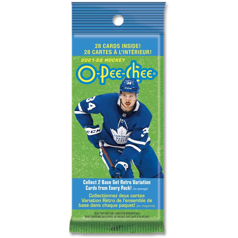 2021-22 Upper Deck O-Pee-Chee Fat Pack
