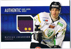 2007-08 SHL Jersey s.2 #2 Mathias Johansson, Färjestads BK