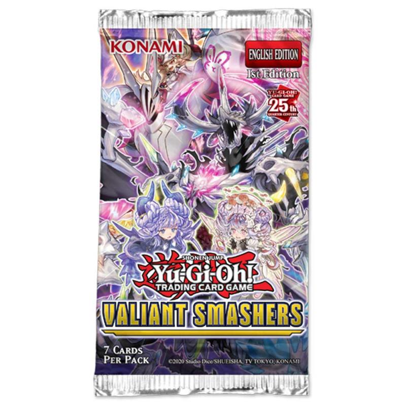 1 st Yu-Gi-Oh! - Valiant Smashers - Booster (7 Cards)