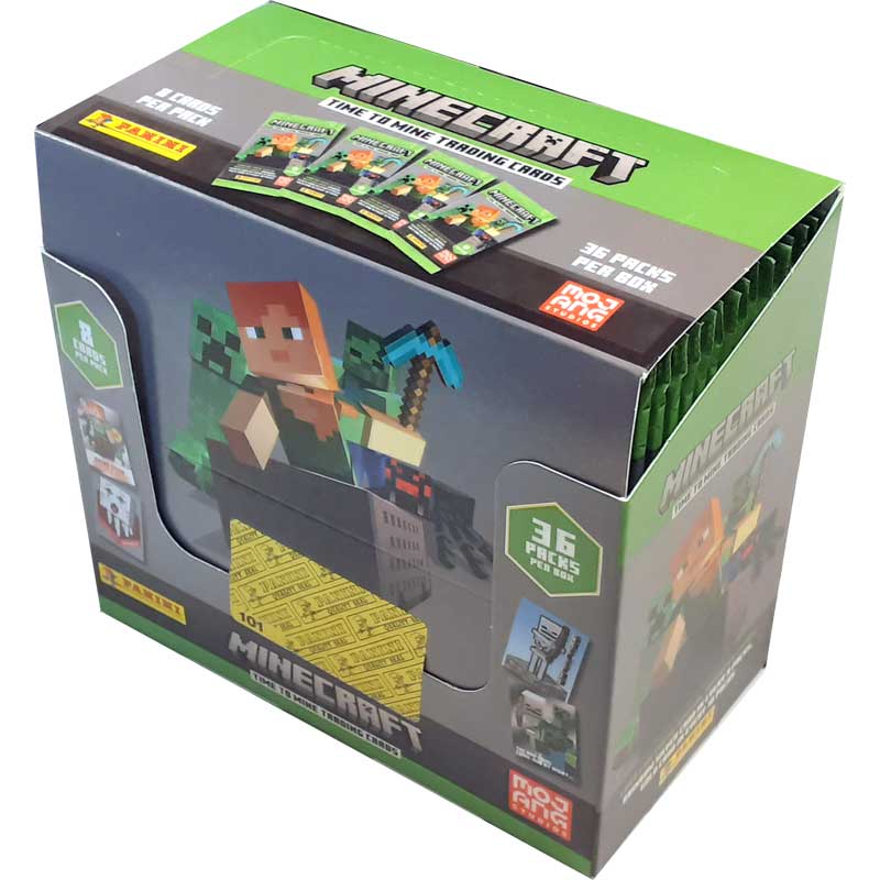 Minecraft 2, paket med 8 st samlarkort