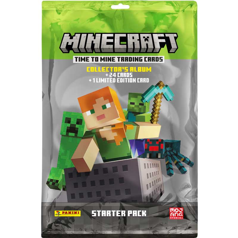 Minecraft 2, Startpaket Samlarkort (Panini)