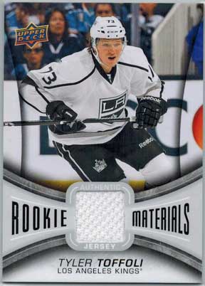 Tyler Toffoli 2013-14 Upper Deck Rookie Materials #RMTT