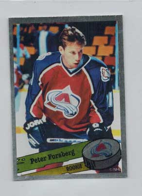 Peter Forsberg 1995-96 Panini Stickers #299