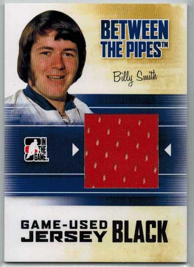 Billy Smith 2010-11 Between The Pipes Jerseys Black #M72, New York Islanders
