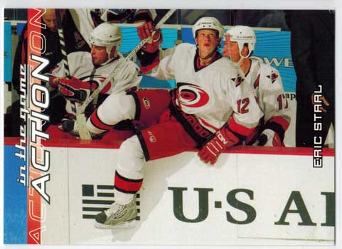 Eric Staal 2003-04 ITG Action #602 RC /750 (/340)