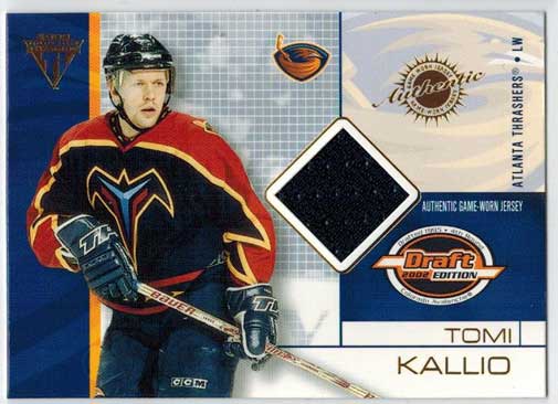 Tomi Kallio 2001-02 Titanium Draft Day Edition #6