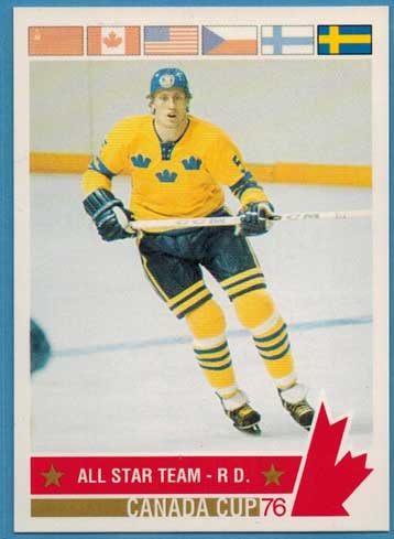Börje Salming 1992 Future Trends 76 Canada Cup #197 All-Star