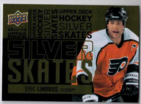 Eric Lindros 2012-13 Upper Deck Silver Skates Gold #SS36 SP