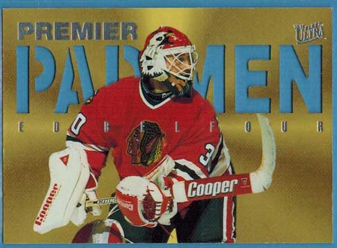 Ed Belfour 1995-96 Ultra Premier Pad Men #1
