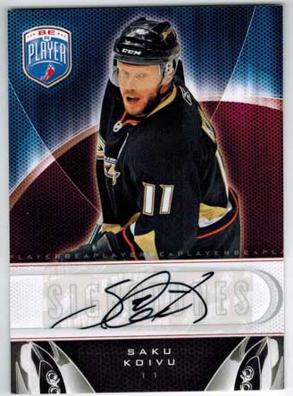 Saku Koivu 2009-10 Be A Player Signatures #SSK