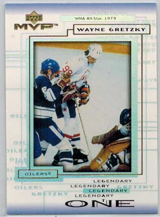 Wayne Gretzky 1999-00 Upper Deck MVP Legendary One #LO2
