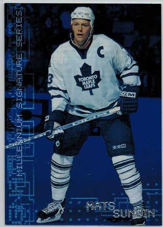 Mats Sundin 1999-00 BAP Millennium Sapphire #226 /100