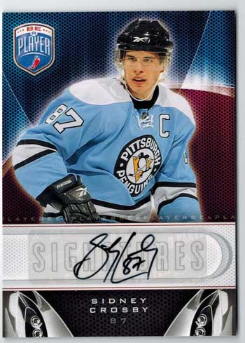 Sidney Crosby 2009-10 Be A Player Signatures #SSI