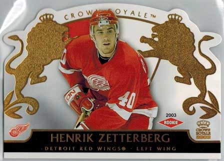 Henrik Zetterberg 2002-03 Crown Royale #113 RC /2299
