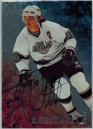 Luc Robitaille 1998-99 Be A Player Autographs #61