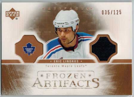 Eric Lindros 2005-06 Artifacts Frozen Artifacts Copper #FAEL /125