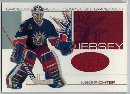 Mike Richter 2001-02 BAP Signature Series Jerseys #GJ41