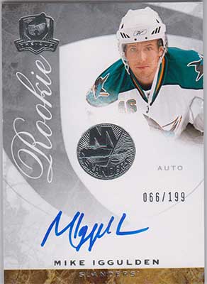 Mike Iggulden 2008-09 The Cup #68 Autograph RC /199