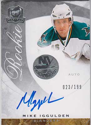 Mike Iggulden 2008-09 The Cup #68 Autograph RC /199
