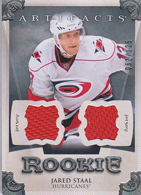 Jared Staal 2013-14 Artifacts Jerseys #169 /125