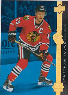 Jonathan Toews 2014-15 Upper Deck Shining Stars Royal Blue #SS23